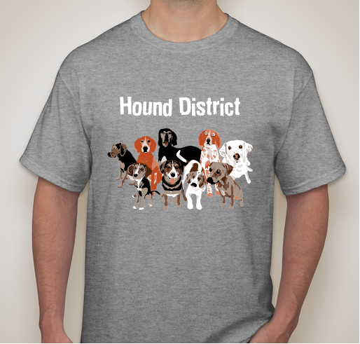 Support Droopy and the underdogs! Fundraiser - unisex shirt design - front