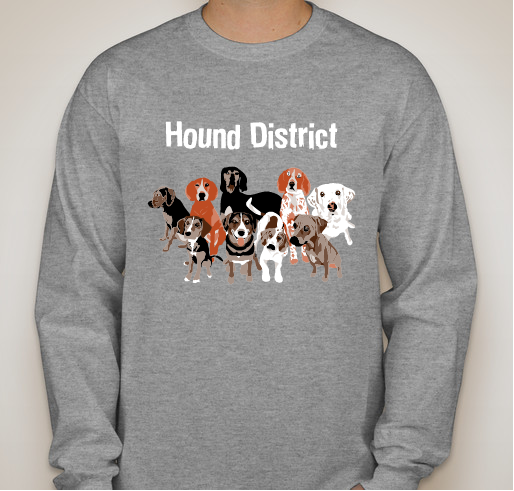Support Droopy and the underdogs! Fundraiser - unisex shirt design - front