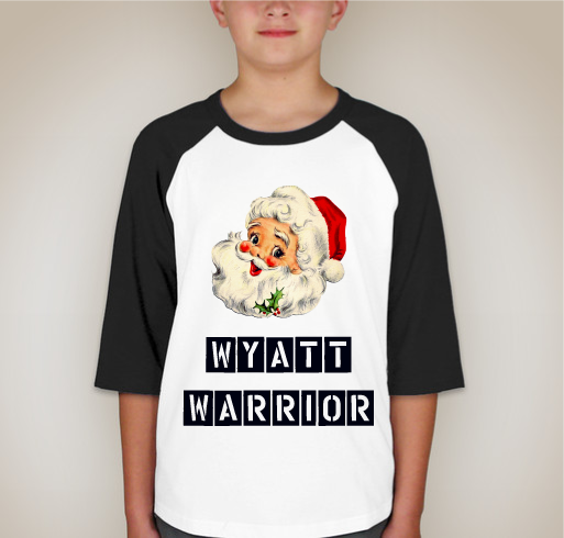 Wyatt's Walk 2016 Fundraiser - unisex shirt design - back