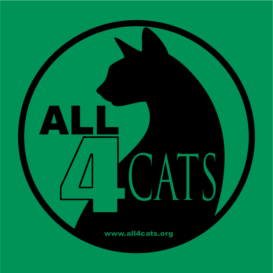All 4 Cats Holiday Hoodie Fundraiser shirt design - zoomed
