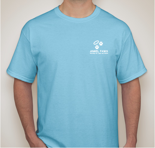 Angel Paws Waco Fundraiser - unisex shirt design - front