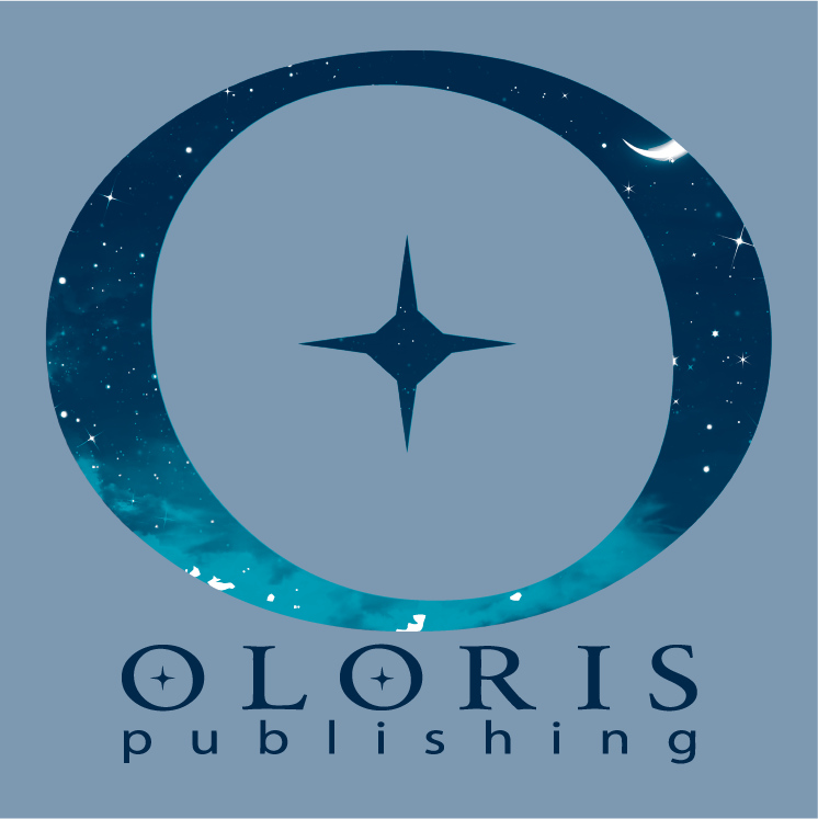 Oloris Publishing shirt design - zoomed