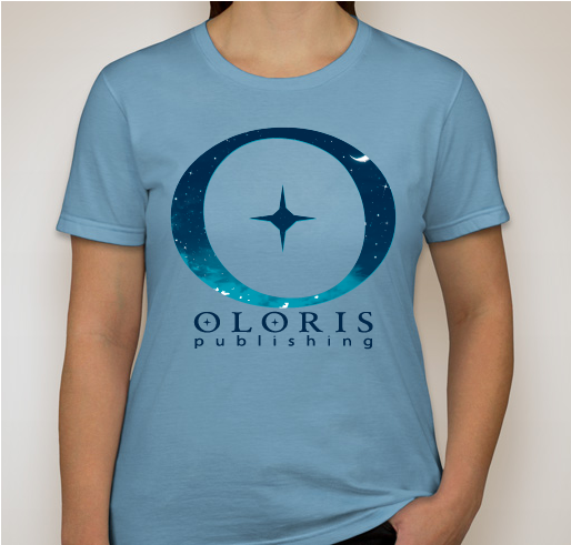 Oloris Publishing Fundraiser - unisex shirt design - front