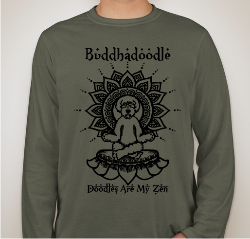 BUDDHA-DOODLE "ZENWEAR" 2 Fundraiser - unisex shirt design - front
