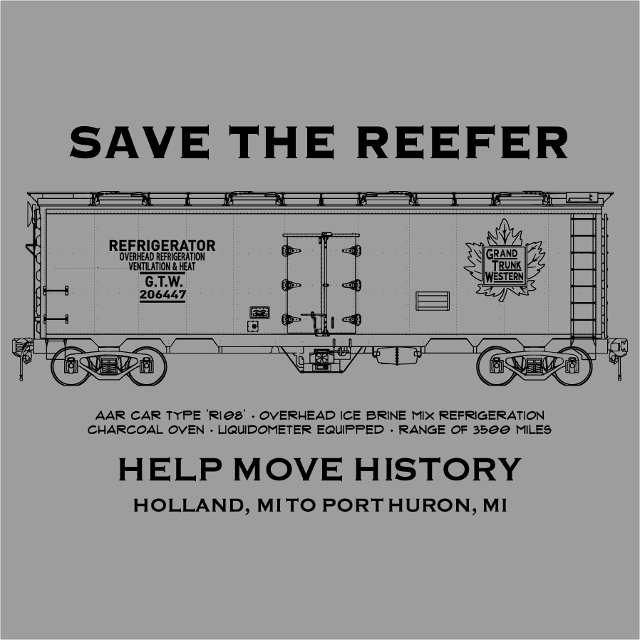 The GTW 206447 Reefer Project shirt design - zoomed