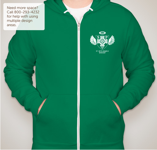 St. Patrick's Angels Fundraiser - unisex shirt design - front