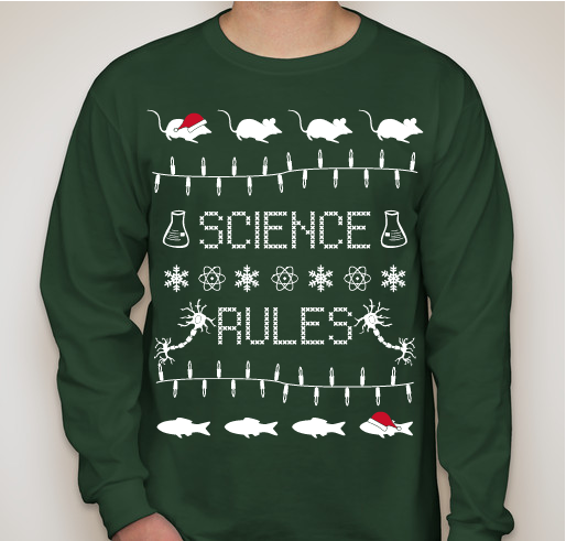 Science Ugly Sweaters to Support St. Jude's! Fundraiser - unisex shirt design - front
