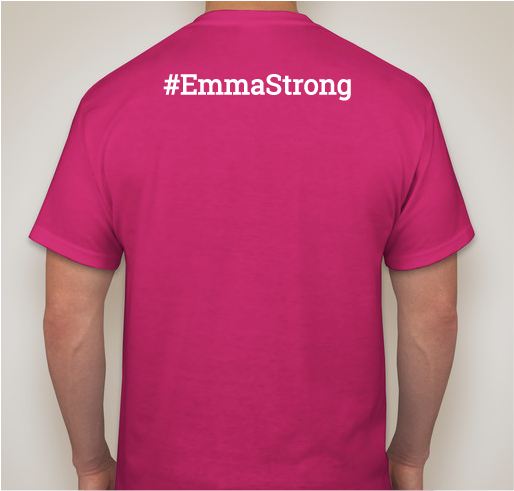 #EmmaStrong Shirts Fundraiser - unisex shirt design - back