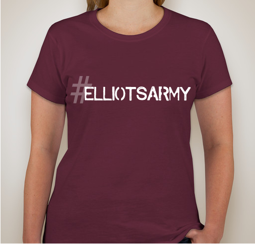 #ElliotsArmy Fundraiser - unisex shirt design - front