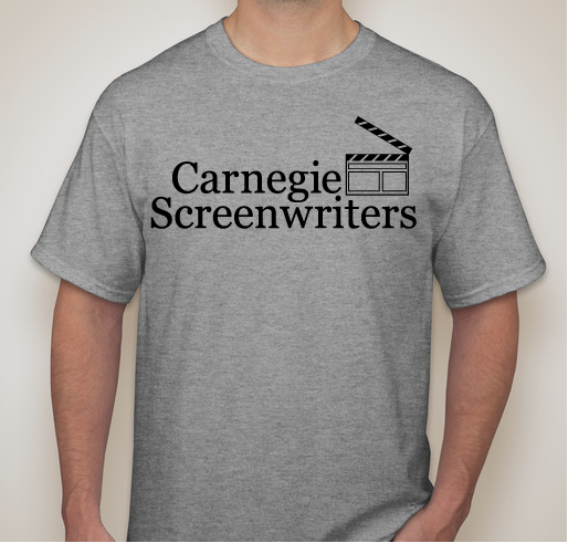 Carnegie Screenwriters Fundraiser - unisex shirt design - front