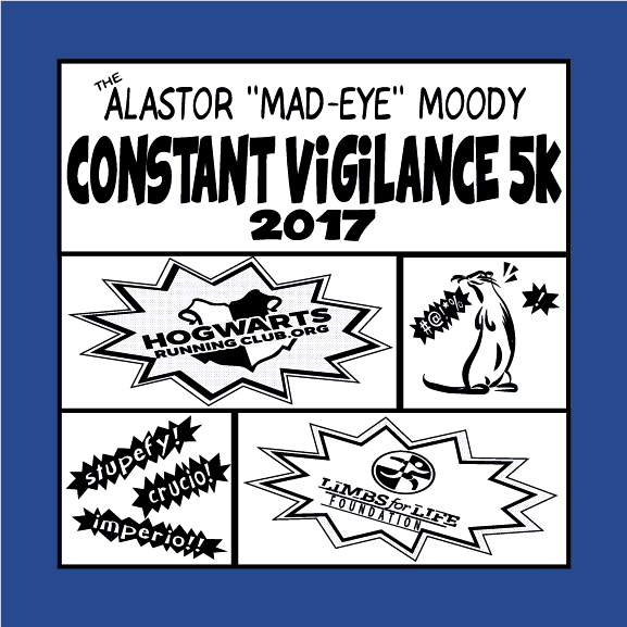 Constant Vigilance 5k shirt design - zoomed