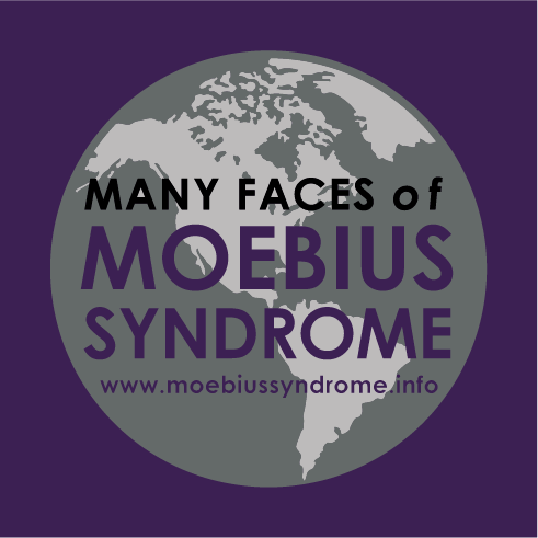 Many Faces of Moebius Syndrome Shirts! shirt design - zoomed