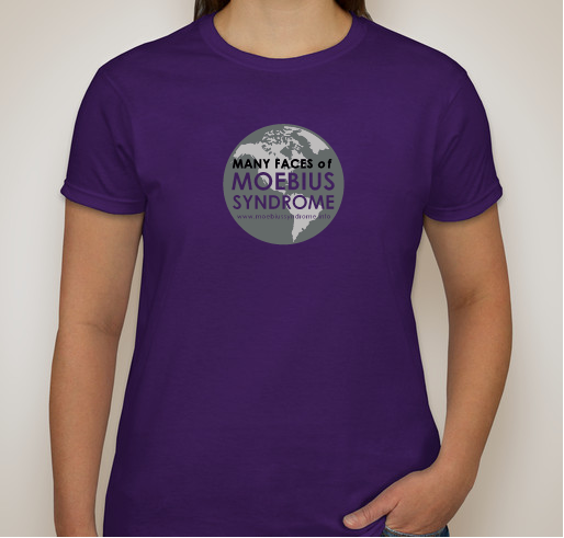 Many Faces of Moebius Syndrome Shirts! Fundraiser - unisex shirt design - front