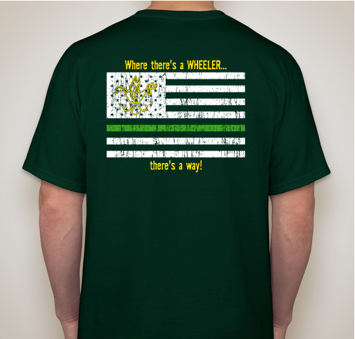 #TylerTough Fundraiser - unisex shirt design - back