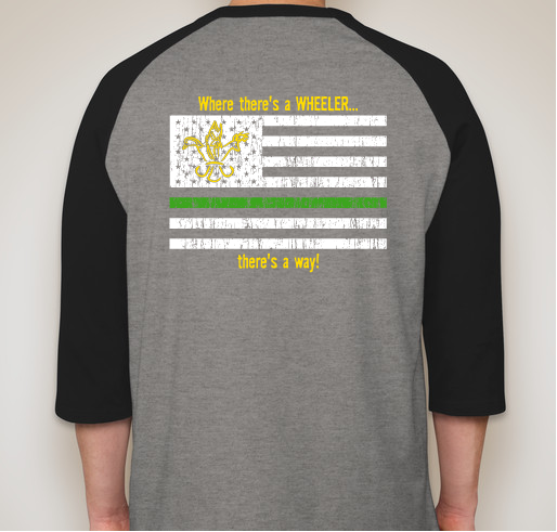 #TylerTough Fundraiser - unisex shirt design - back