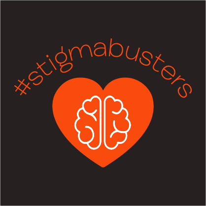 #Stigmabusters Fundraiser shirt design - zoomed