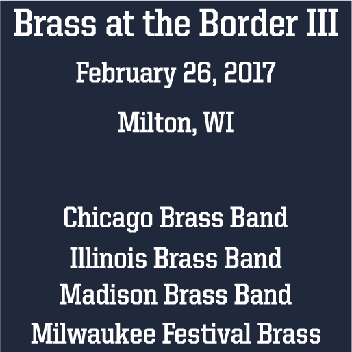 3rd Annual Brass at the Border shirt design - zoomed