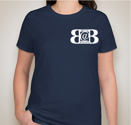 3rd Annual Brass at the Border Fundraiser - unisex shirt design - front