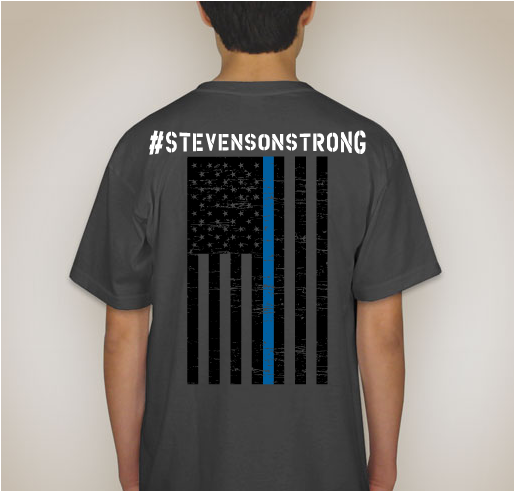 Trevor Stevenson Strong Fundraiser - unisex shirt design - back