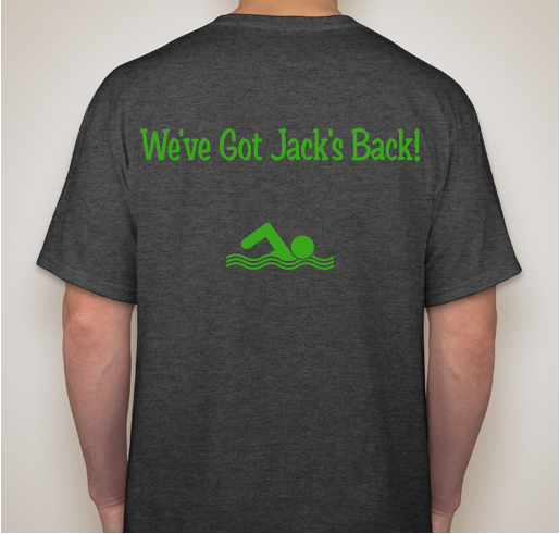 Jack Kelleher Fundraiser - unisex shirt design - back