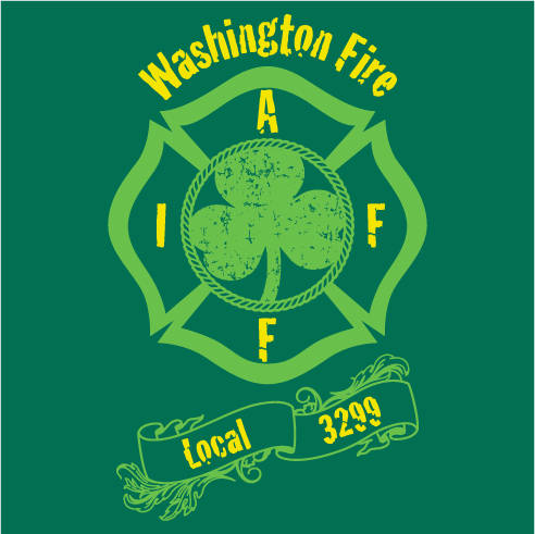 Washington Twp. Fire Dept. St. Patty's Day T's and Hoodies shirt design - zoomed