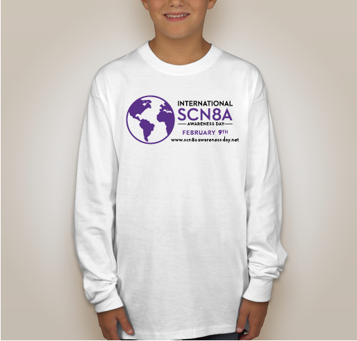 International SCN8A Awareness Day Fundraiser - unisex shirt design - back
