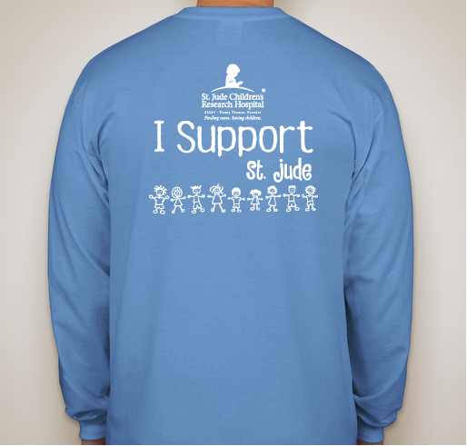 St. Jude Children's Research Hospital Fundraiser - unisex shirt design - back