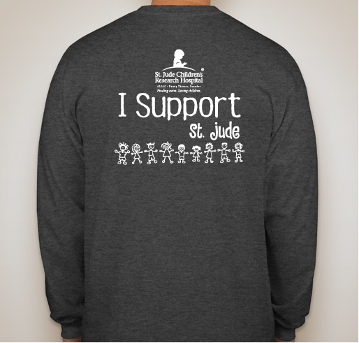 St. Jude Children's Research Hospital Fundraiser - unisex shirt design - back