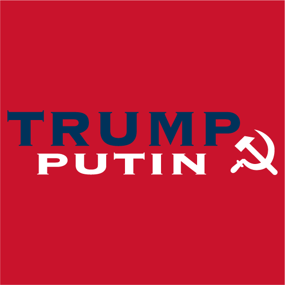 Trump-Putin shirt design - zoomed