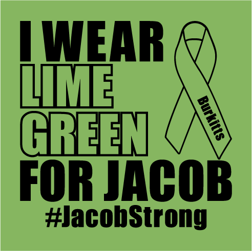 Support Jacob Miller's Fight Against Burkitts Lymphoma shirt design - zoomed