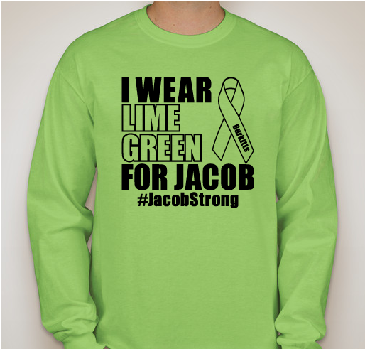 Support Jacob Miller's Fight Against Burkitts Lymphoma Fundraiser - unisex shirt design - front