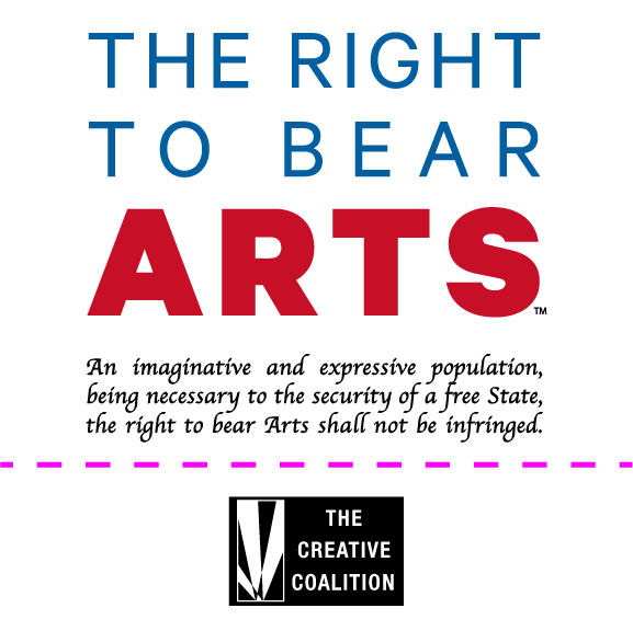 Right To Bear Arts Campaign shirt design - zoomed