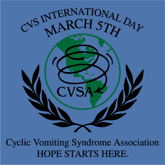 CVS International Awareness Day shirt design - zoomed