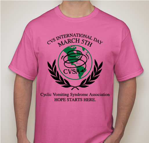 CVS International Awareness Day Fundraiser - unisex shirt design - front