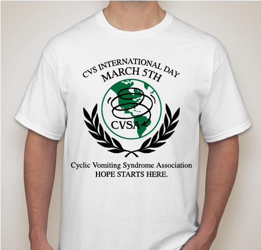 CVS International Awareness Day Fundraiser - unisex shirt design - front