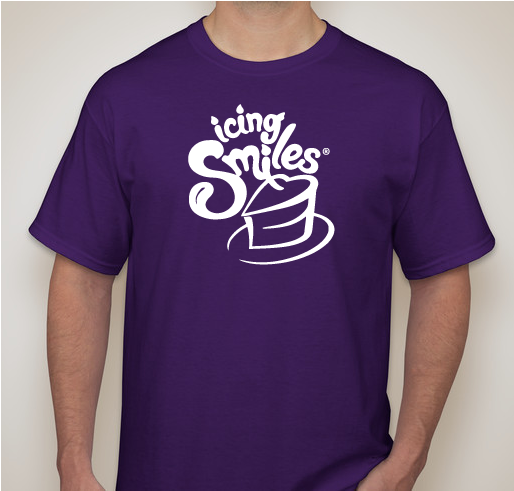 Icing Smiles Fundraiser - unisex shirt design - front