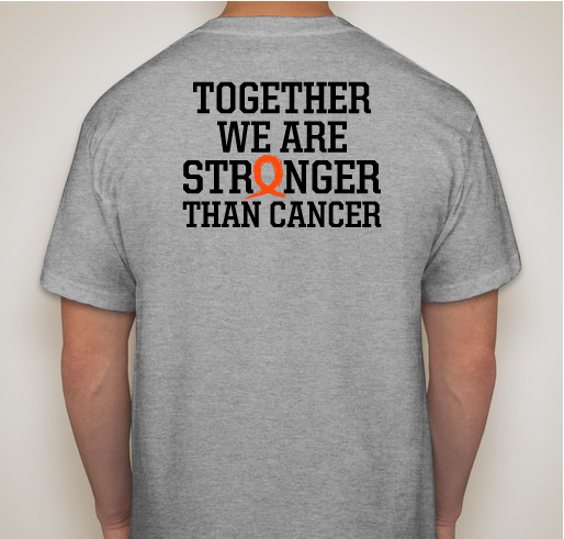 JT's Journey Fundraiser - unisex shirt design - back