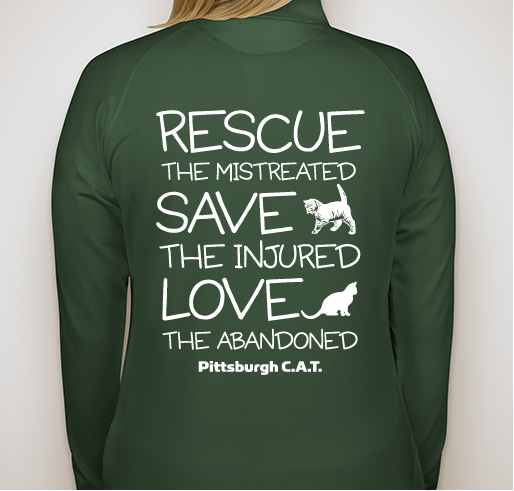 Pittsburgh CAT (Cat Adoption Team) Fundraiser! Fundraiser - unisex shirt design - back