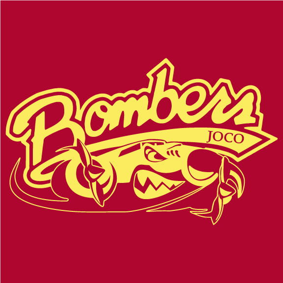 JoCo Bombers Elite Softball Team Fundraiser - unisex shirt design - back