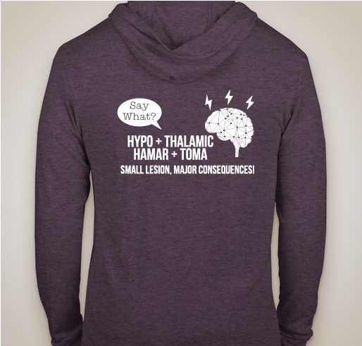 2017 Team Hope For HH Fundraiser - unisex shirt design - back