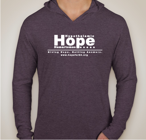 2017 Team Hope For HH Fundraiser - unisex shirt design - front