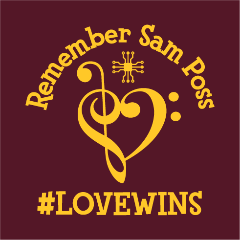 Remember Sam Poss #Lovewins shirt design - zoomed