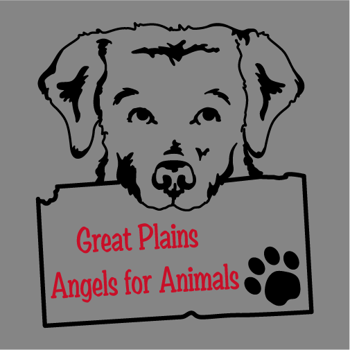 Great Plains Angels for Animals shirt design - zoomed