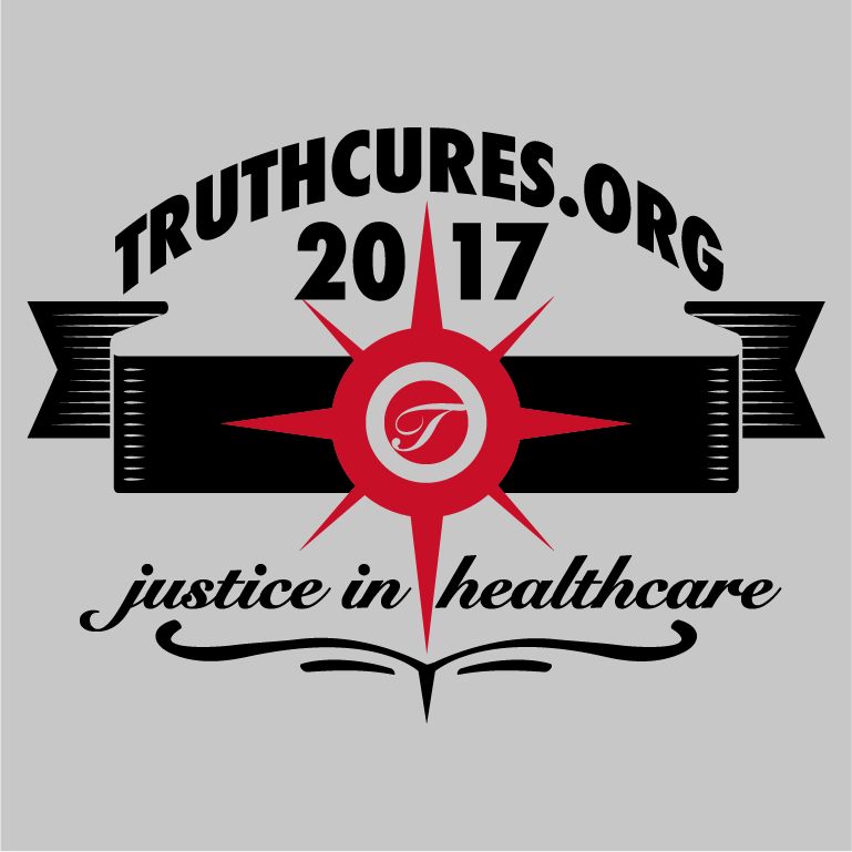 Lobbying for Healthcare Justice shirt design - zoomed