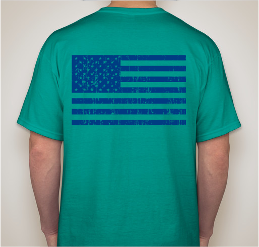 Support American Ski Racing Fundraiser - unisex shirt design - back