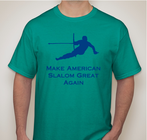Support American Ski Racing Fundraiser - unisex shirt design - front