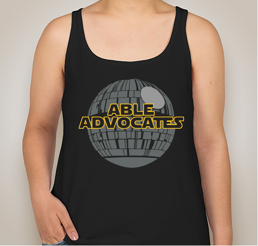 Able Advocates Fundraiser - unisex shirt design - front