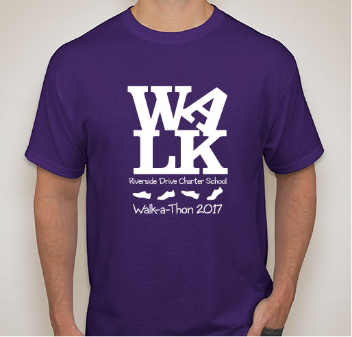 Walk-a-Thon T-Shirt Fundraiser - unisex shirt design - front