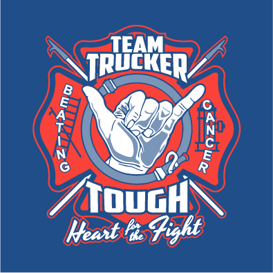 "Fire Fighters Never Fight Alone" shirt design - zoomed