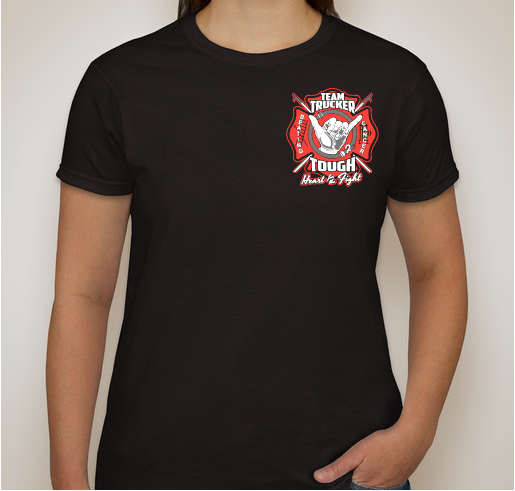 "Fire Fighters Never Fight Alone" Fundraiser - unisex shirt design - front
